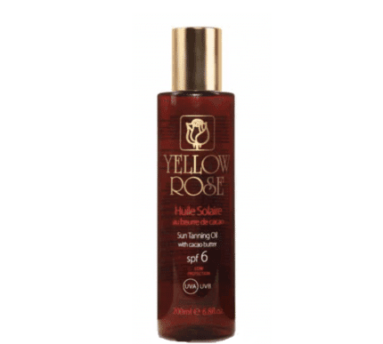 Yellow Rose Huile Solaire Tanning Oil SPF 6 200ml