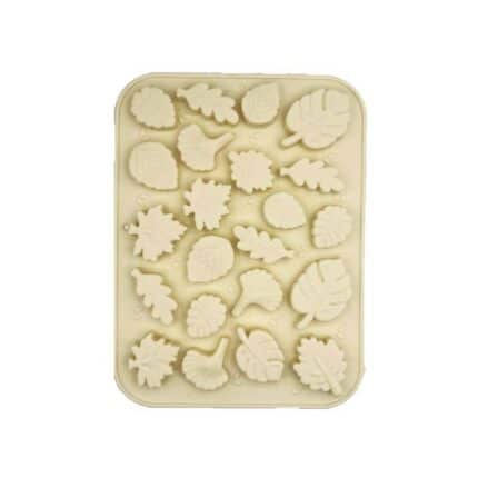 Καλούπι Σιλικόνης Διακοσμητικά Φύλλα Wax Melts